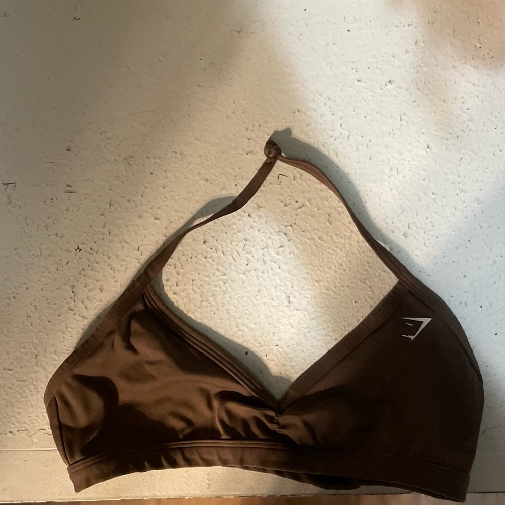 Gymshark Brown Sports Bra Intimates & Sleepwear